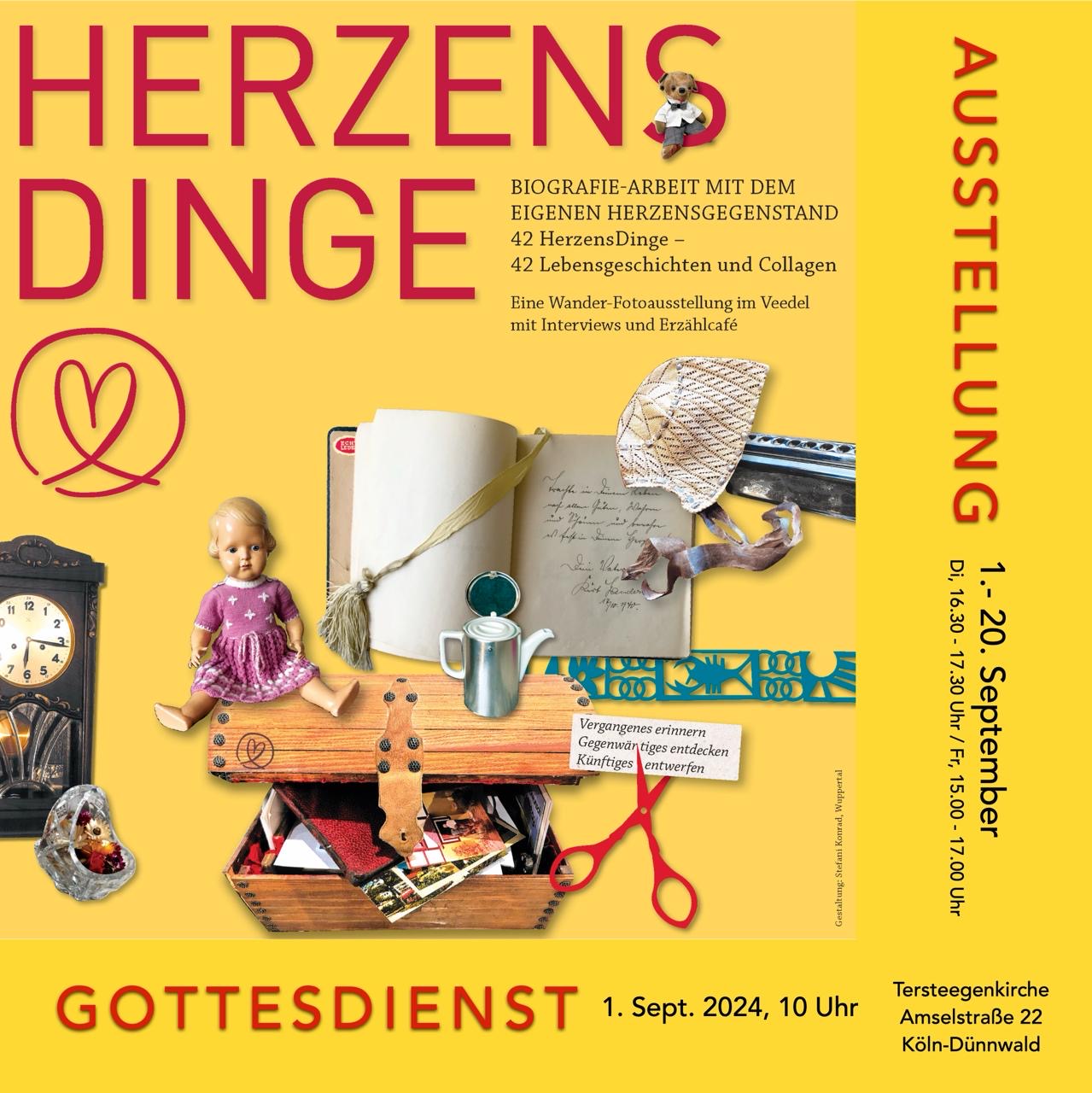 Mehr über den Artikel erfahren Ausstellung „Herzensdinge“