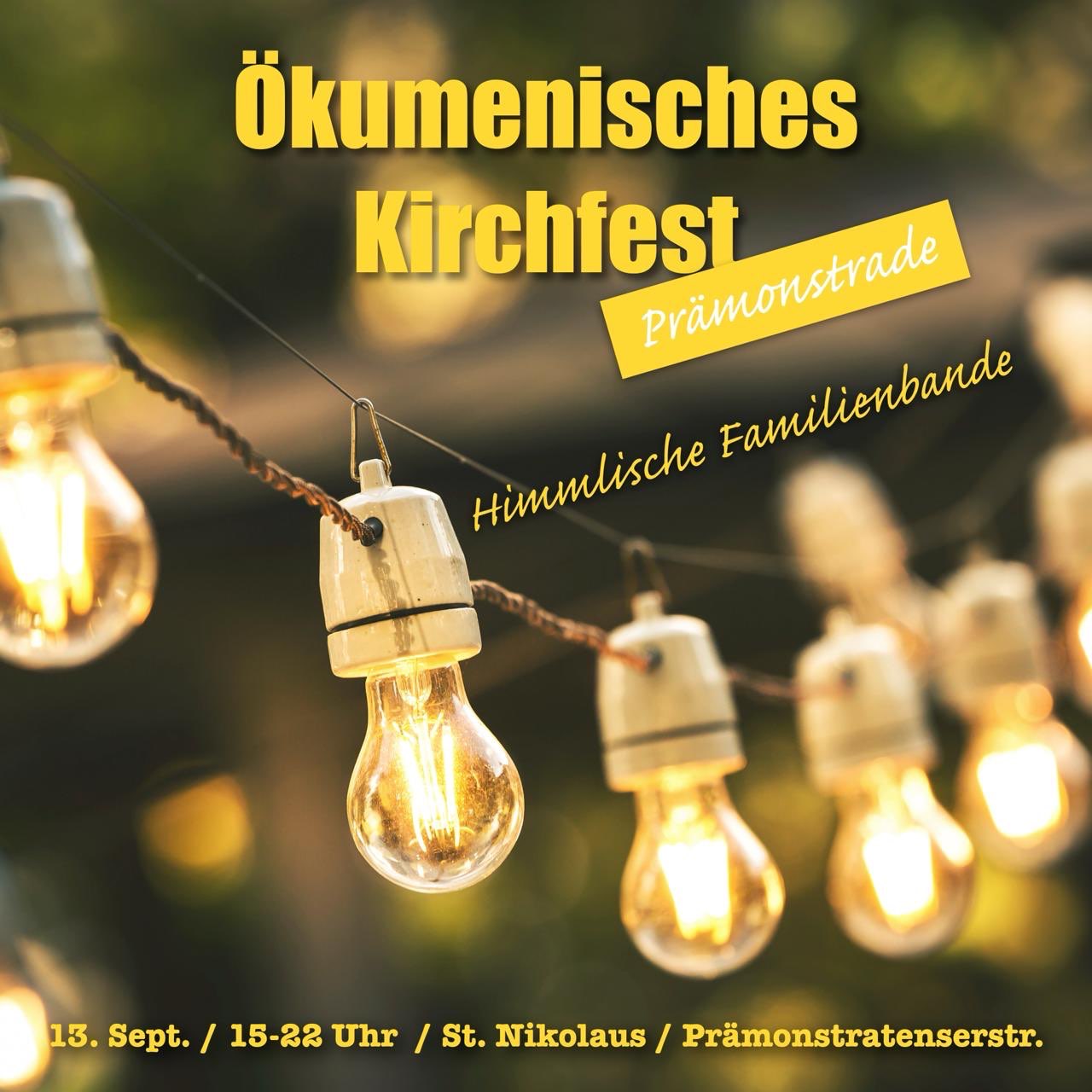 Mehr über den Artikel erfahren Ökumenisches Kirchfest 13.9.