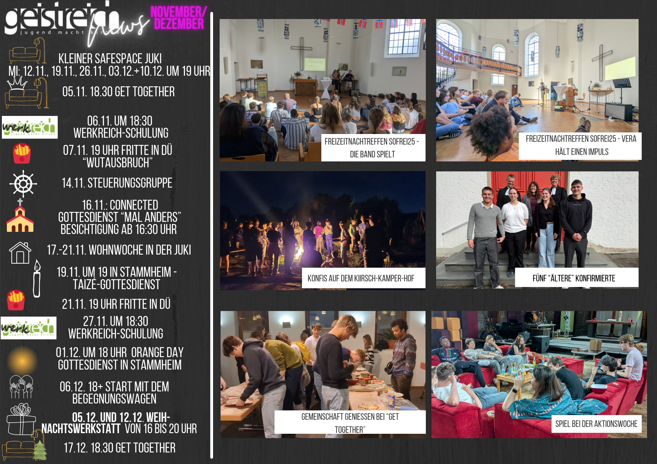 Du betrachtest gerade geistreich news – November & Dezember 2025