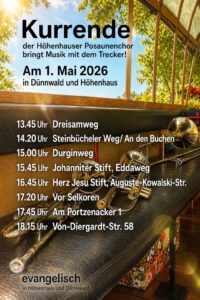 Mehr über den Artikel erfahren Kurrende – Musik auf Rädern 1.5.