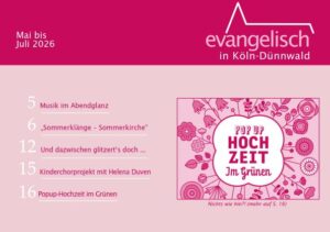 Mehr über den Artikel erfahren Neuer Gemeindebrief Mai bis Juli 2026