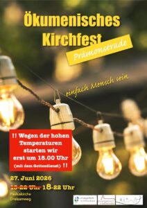Mehr über den Artikel erfahren Ökumenisches Kirchfest   27.6.